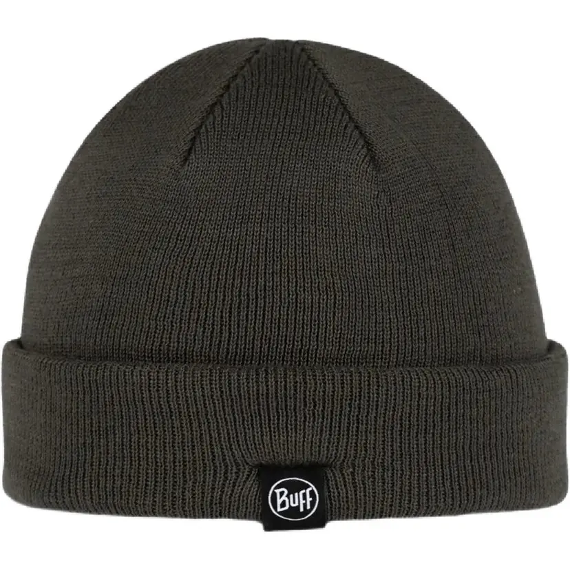 Buff Buff Knitted Beanie Lilon Fisherman Bottle Green