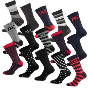 WeSC WESC Strømper 15P Multipack Socks Mixed Str 39/42 Herre