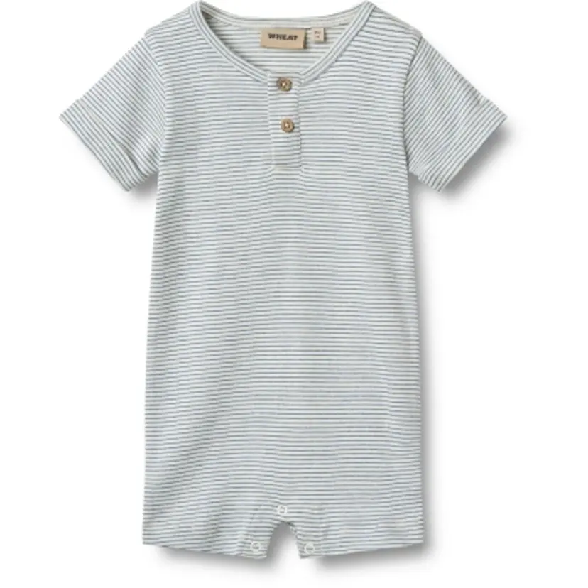Wheat Wheat, Jumpsuit S/S Alfred, Blue stripe