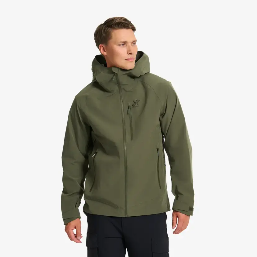 RevolutionRace Cyclone Light 3L Shell Jacket Herre Grape Leaf