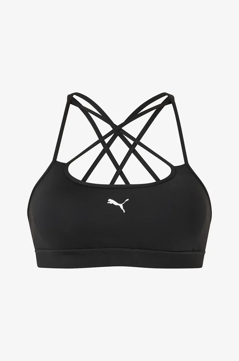 Puma Sports-BH Move Strappy Bra - Svart