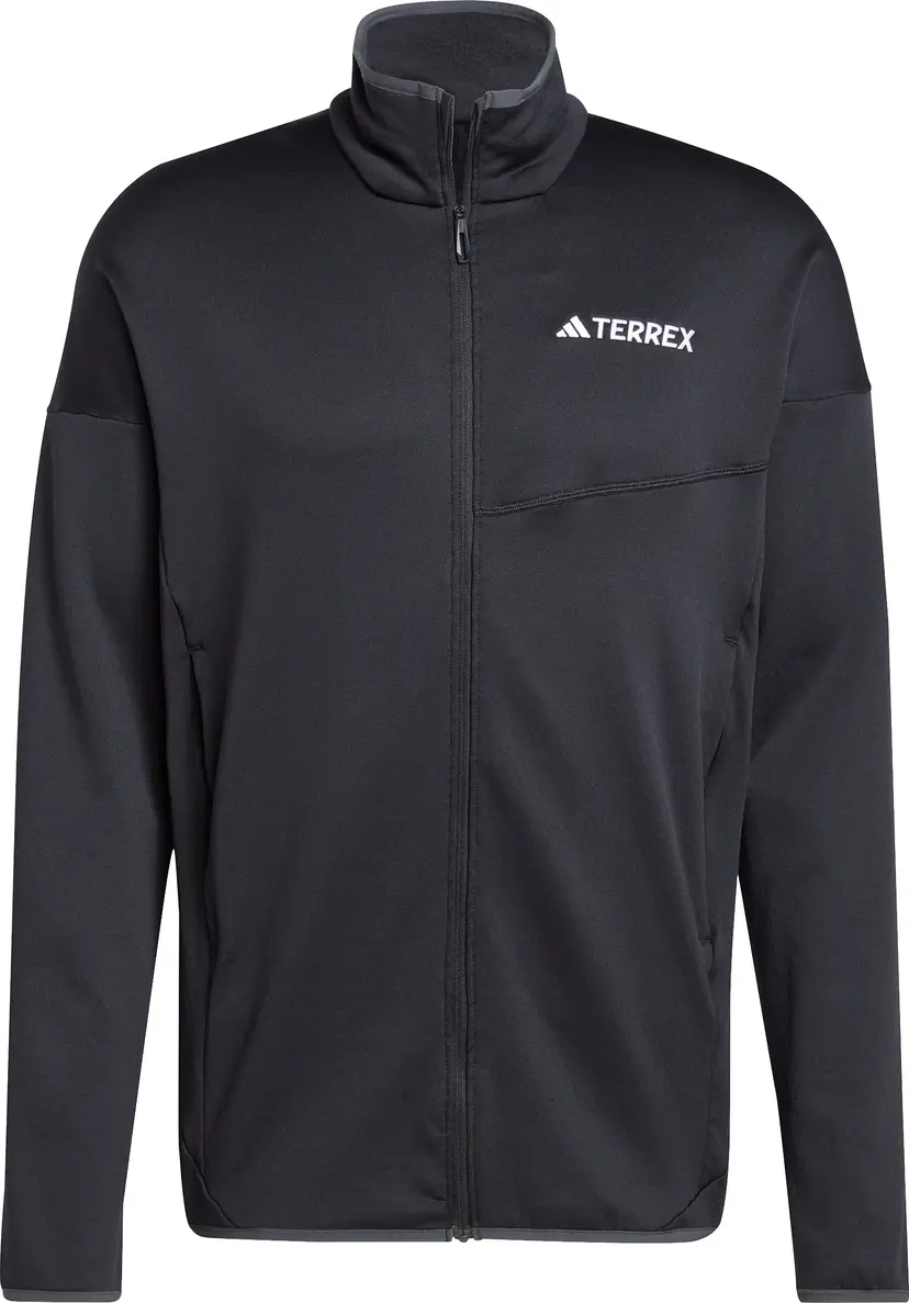 Adidas Adidas Men's Terrex Xperior Climawarm Light Fleece Jacket Black