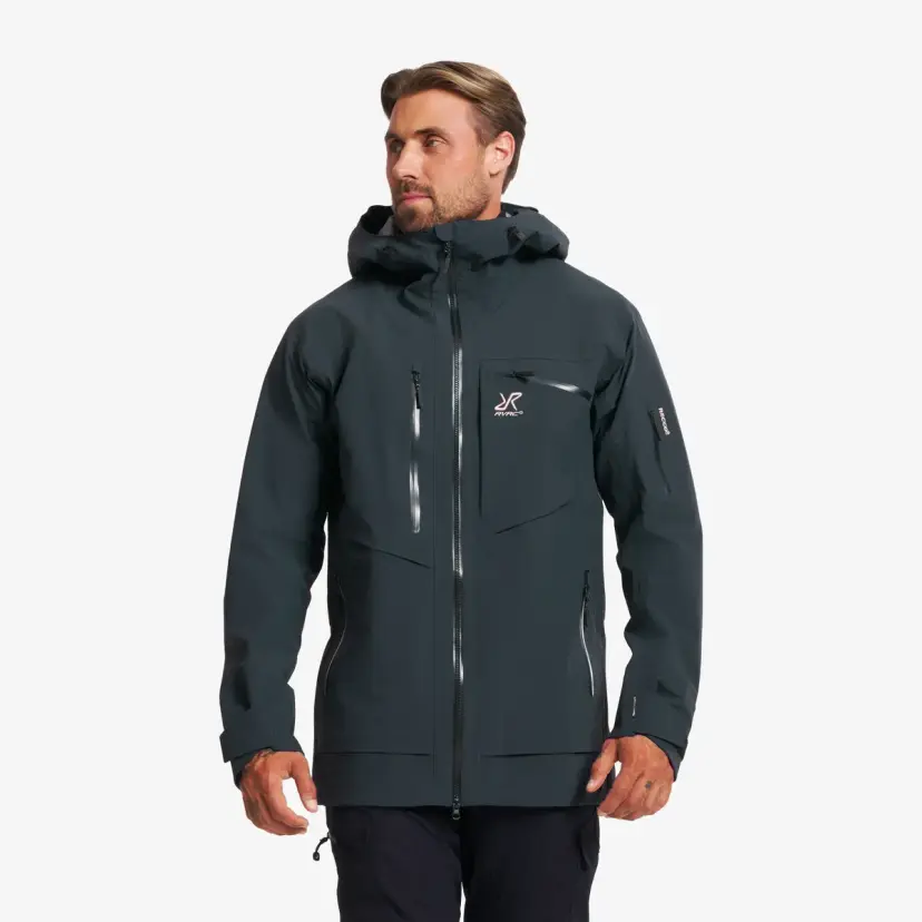 RevolutionRace Cyclone Long 3L Jacket Herre Dark Navy