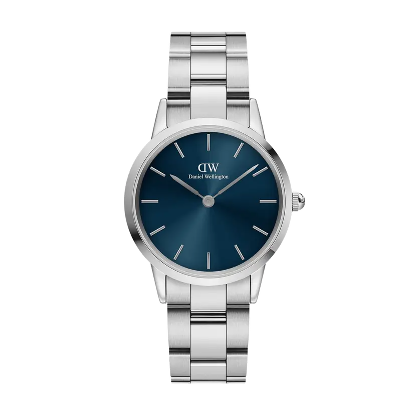 Daniel Wellington Silver 36mm Watch Iconic Link Arctic | DW