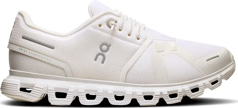 On On Women's Cloud 6 White/White