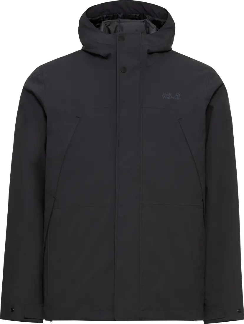 Jack Wolfskin Jack Wolfskin Men's Cold Camp 3in1 Jacket Black