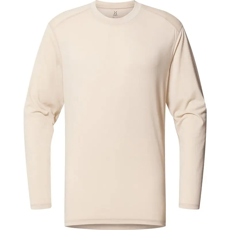 Haglöfs Haglöfs Kaise Wool LS Tee Men Chalk Beige