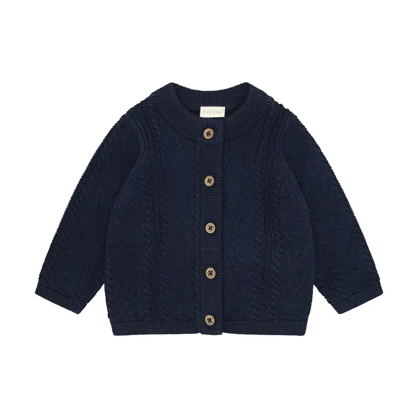 Fixoni Fixoni - Cardigan Navy Blazer
