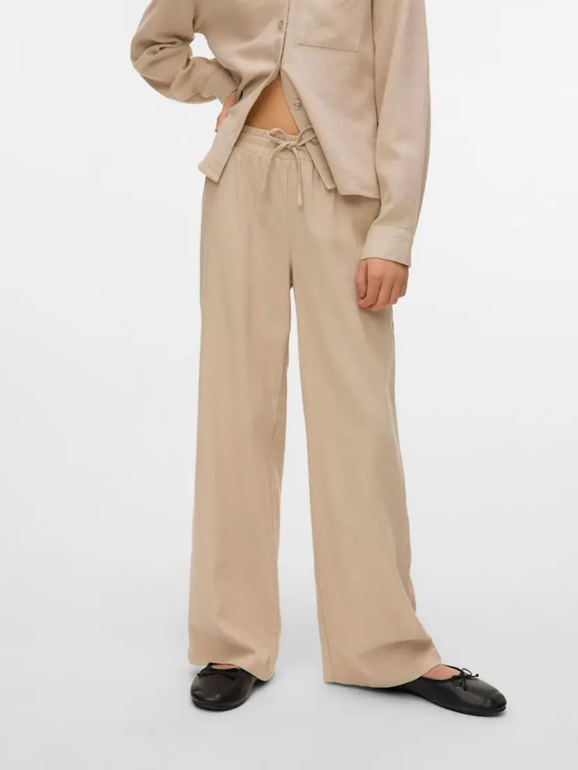 Vero Moda Girl Vero Moda Girl Jesmilo Bukse Beige (164 /14 år)