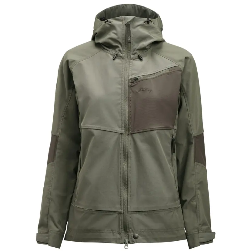 Lundhags Lundhags W's Tived Stretch Hybrid Jacket Aloe Green/Forest Green