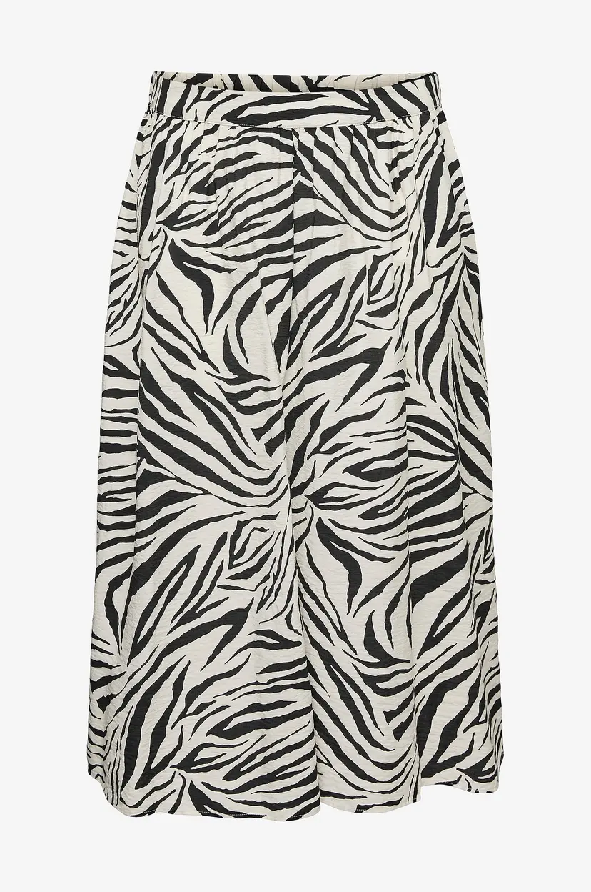 Vero Moda Curve Skjørt vmcJosie Volume 7/8 Skirt Wvn GA Curve - Grå