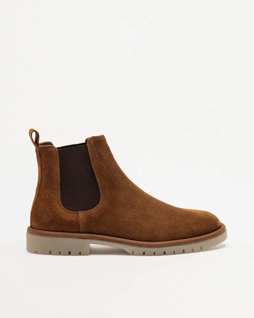 PROF PROF 12308 Camel Chelsea Ankle boots