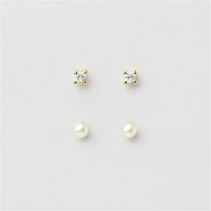 Bling Pearl Studs Multipack