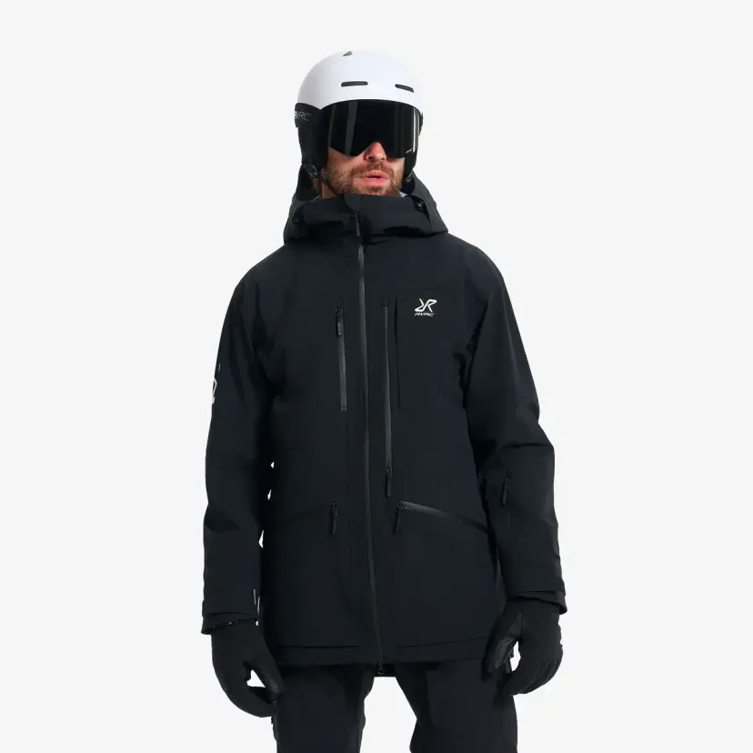 RevolutionRace Atlas Long 3L Ski Jacket Herre Black