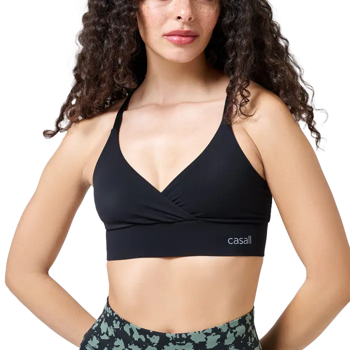 Casall Sportswear Wrap Sport-BH Svart