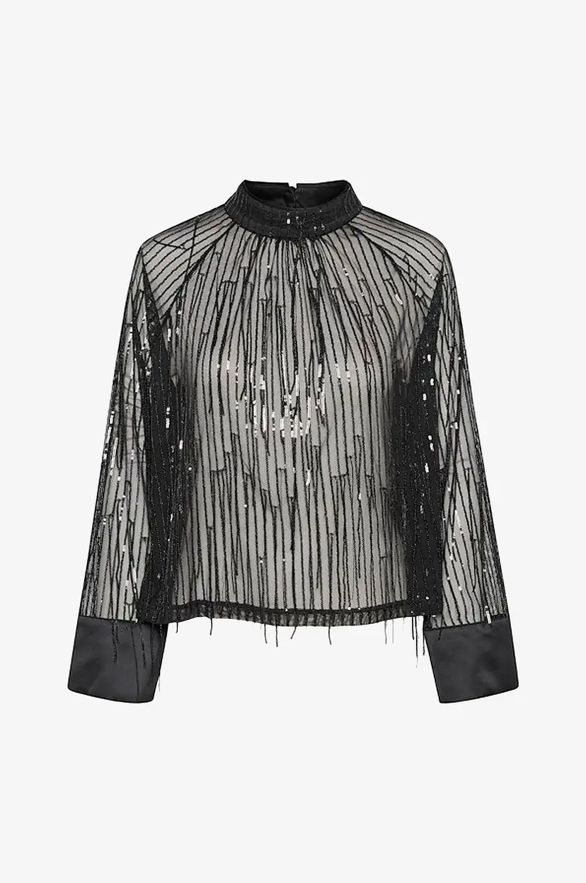 Saint Tropez Topp HalemaSZ Blouse - Svart