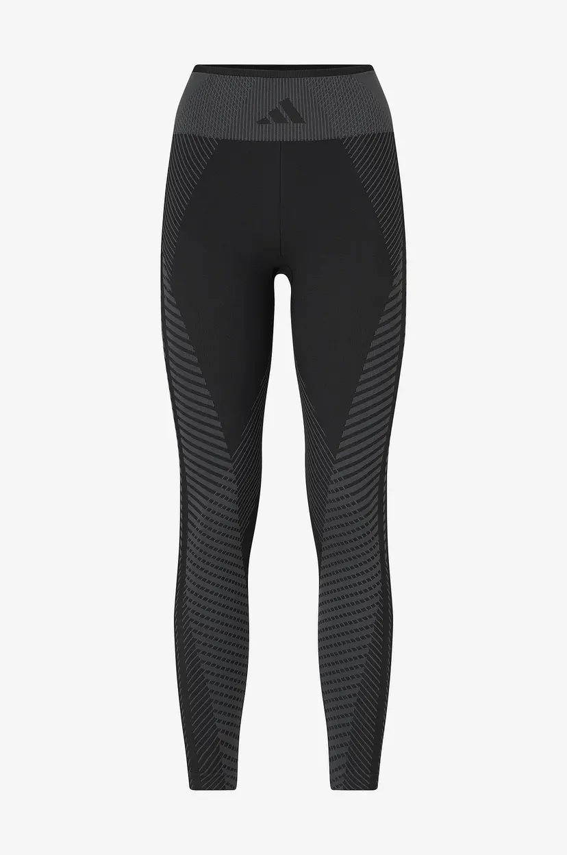 Adidas Sport Performance Treningstights Knit 7/8 L - Svart