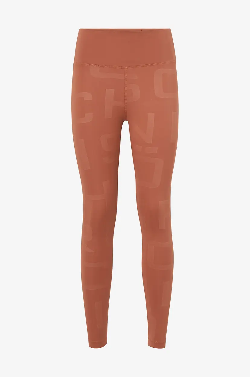 Rohnisch Treningstights Shine Effect Tights - Brun