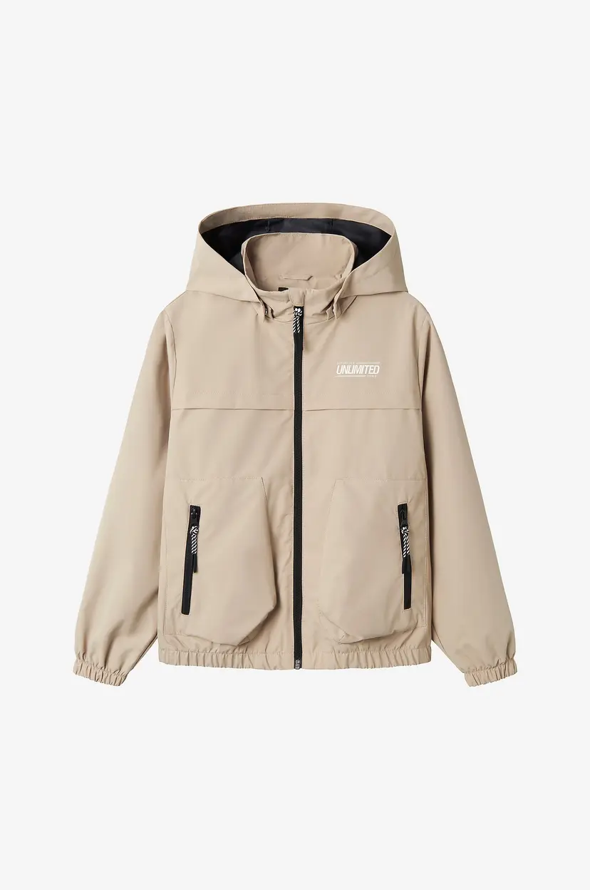 NAME IT Jakke nkmMacon Jacket - Beige