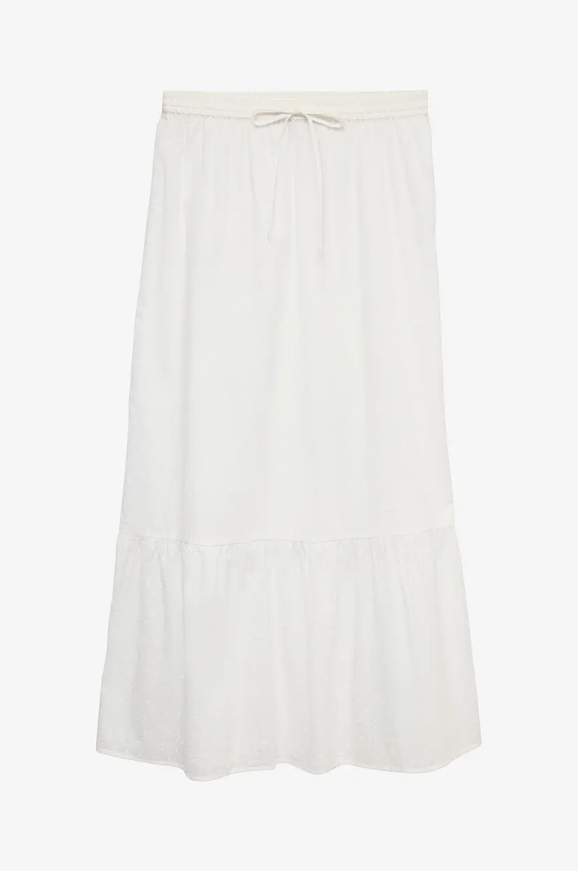Vero Moda Skjørt vmTrine MW Maxi Skirt Wvn - Hvit