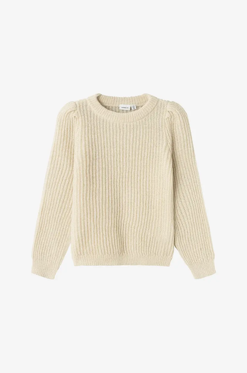 NAME IT Genser nkfNajamaj LS Knit - Beige