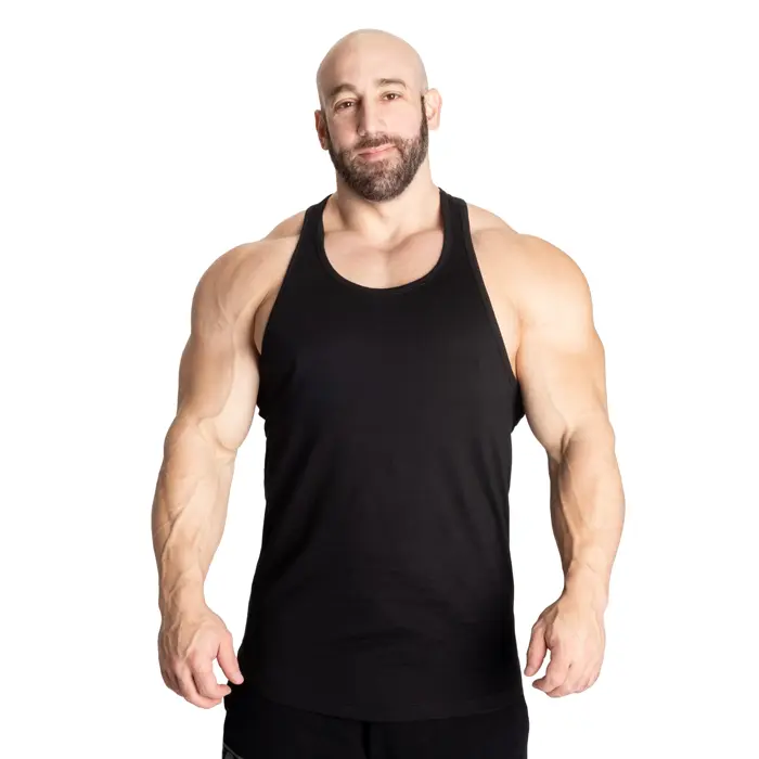 Better Bodies Standard Essential T‑Back Singlet Svart