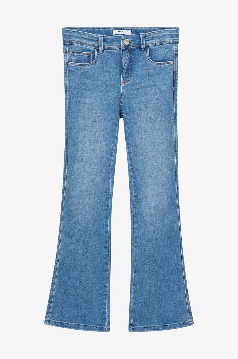 NAME IT Jeans nkfPolly Skinny Boot Jeans 1142 - Blå