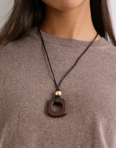 Pieces Pieces - Svart - Pcpauline Necklace