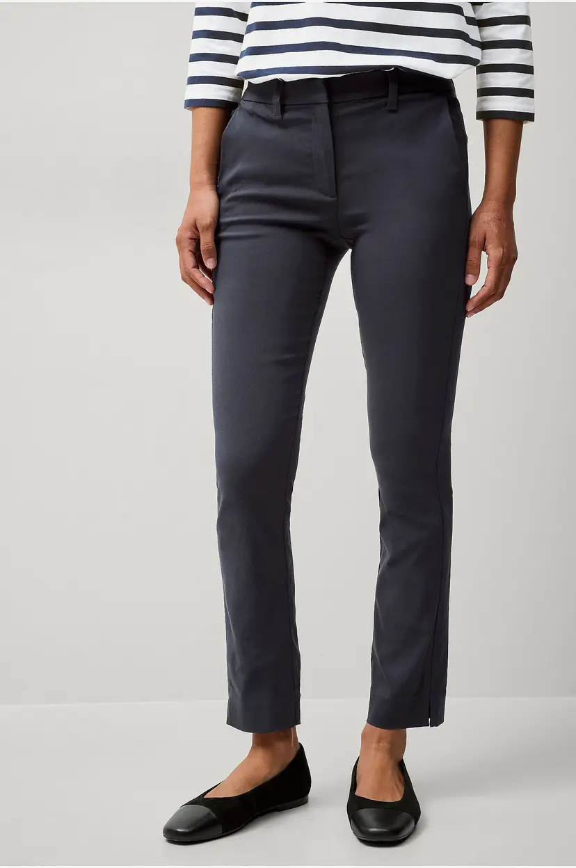 Ellos Collection Flexy Slim fit bukser i superstretch - Blå