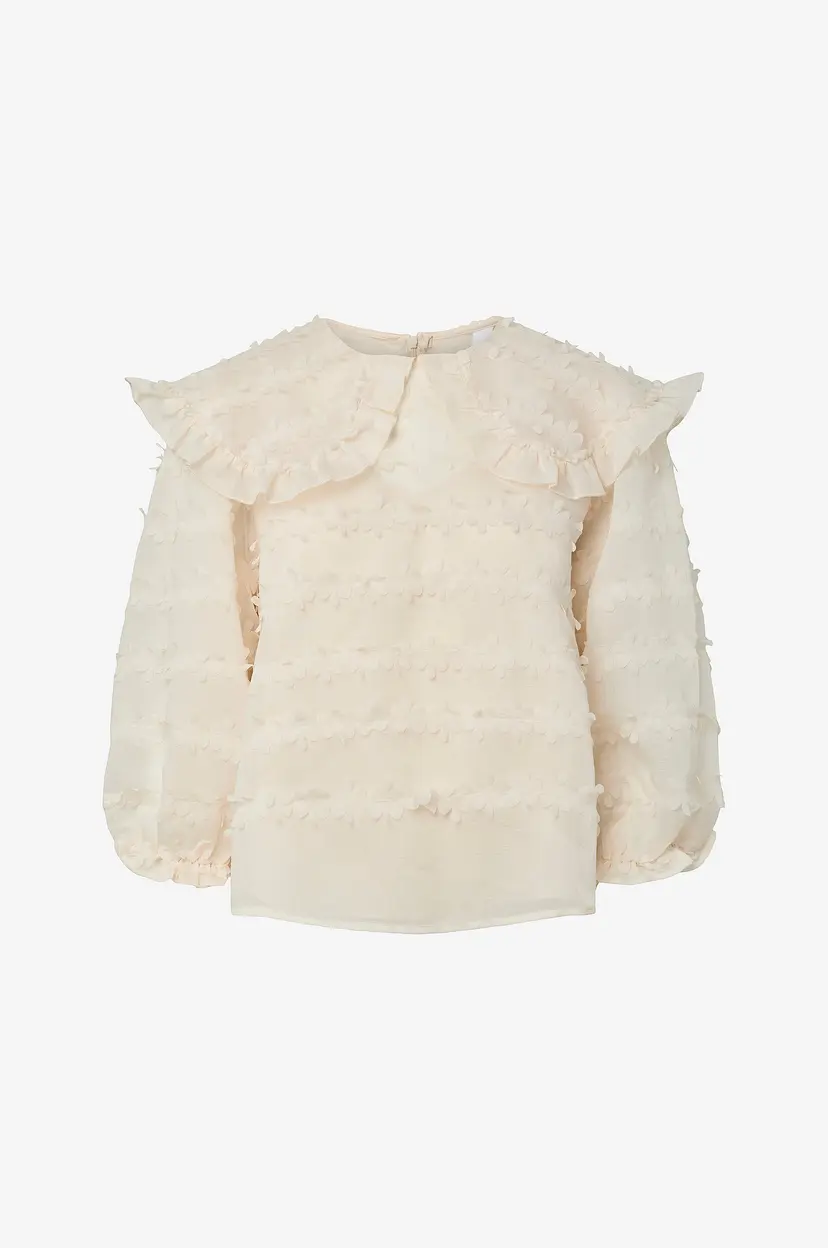 Y.A.S Bluse Yasfinio 3/4 Top - Hvit