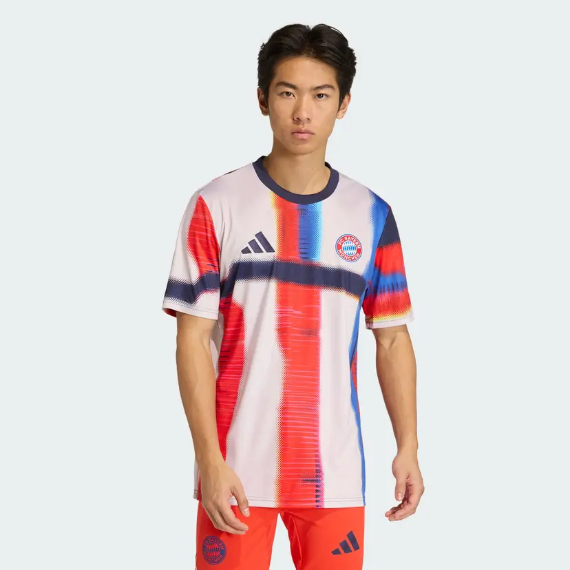 Adidas Fc Bayern SS26 Pre-Match Trøye