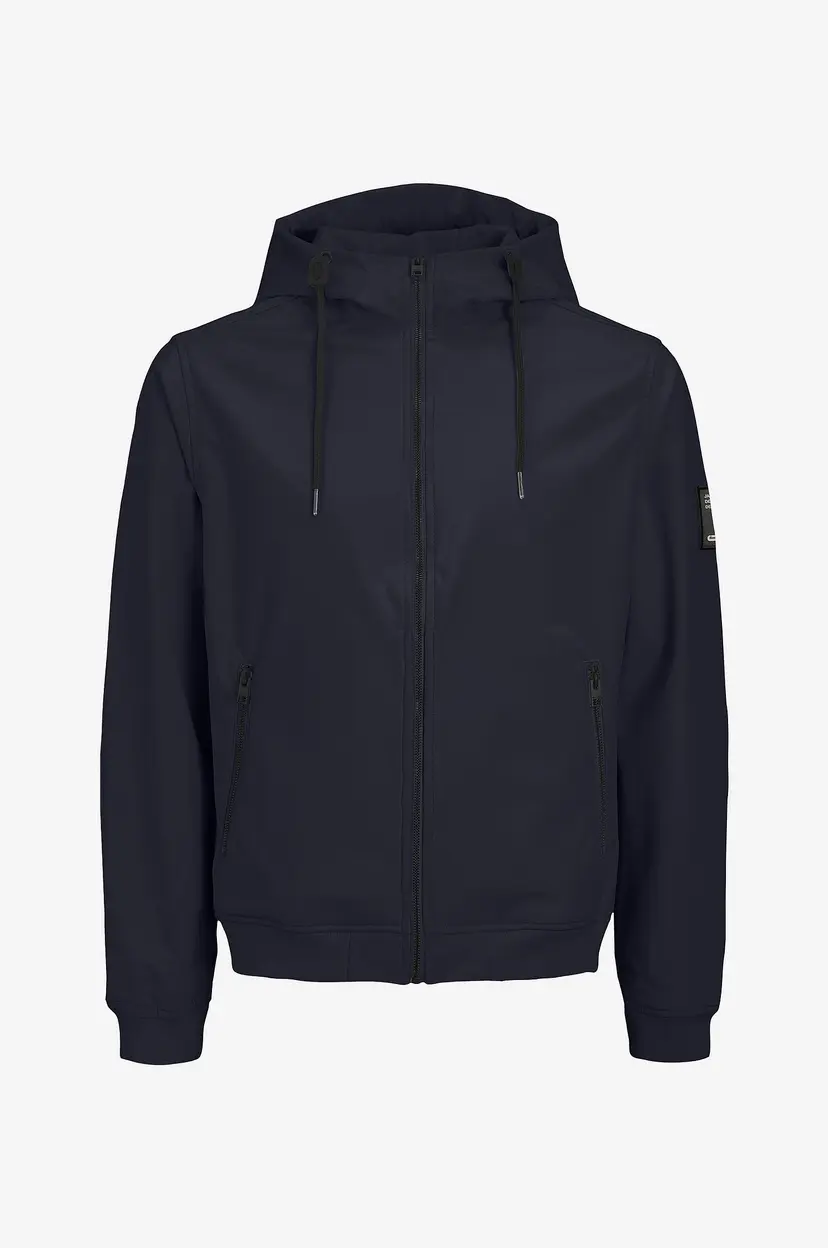 Jack & Jones Jakke jjeBasic Softshell Hood - Blå