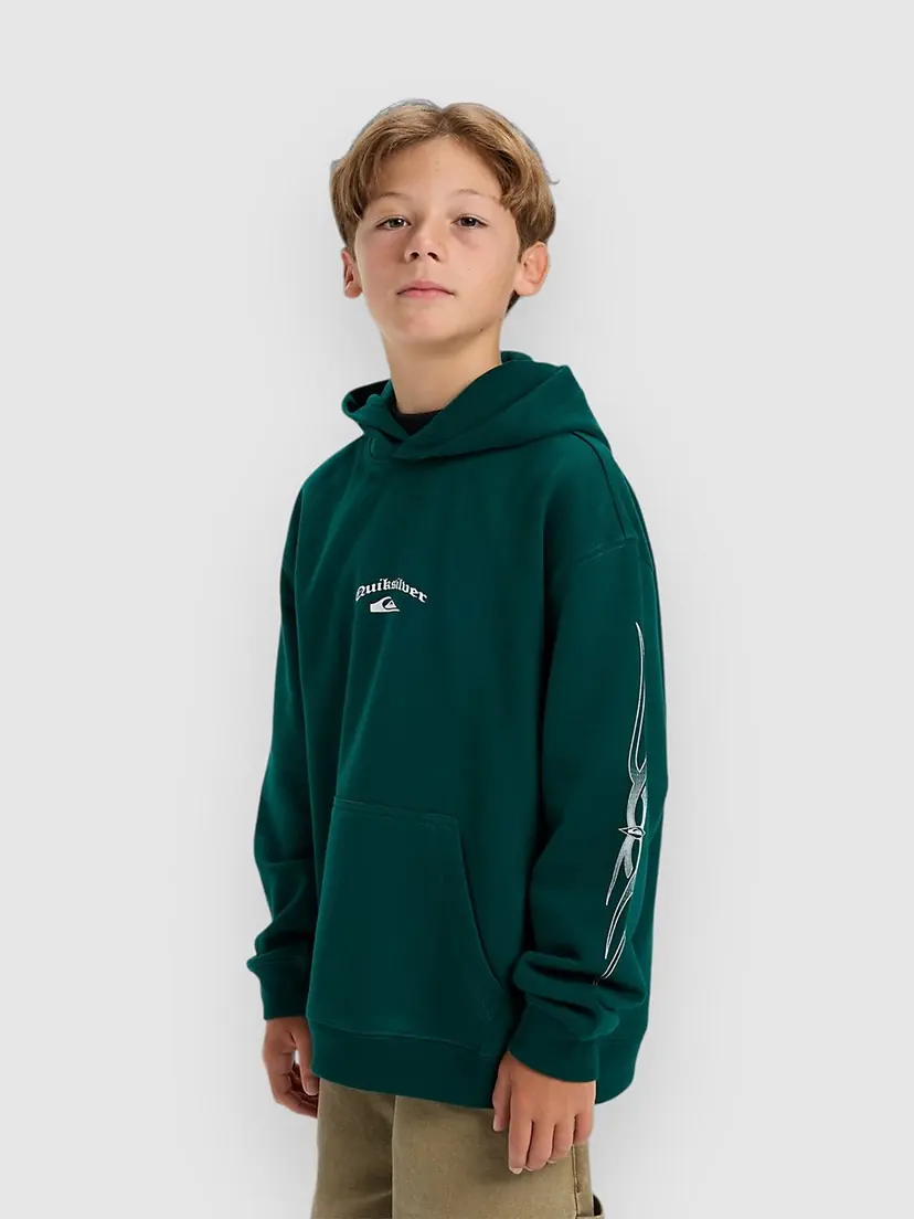 Quiksilver Quiksilver Stretch Tribal Kids Hettegenser grønn