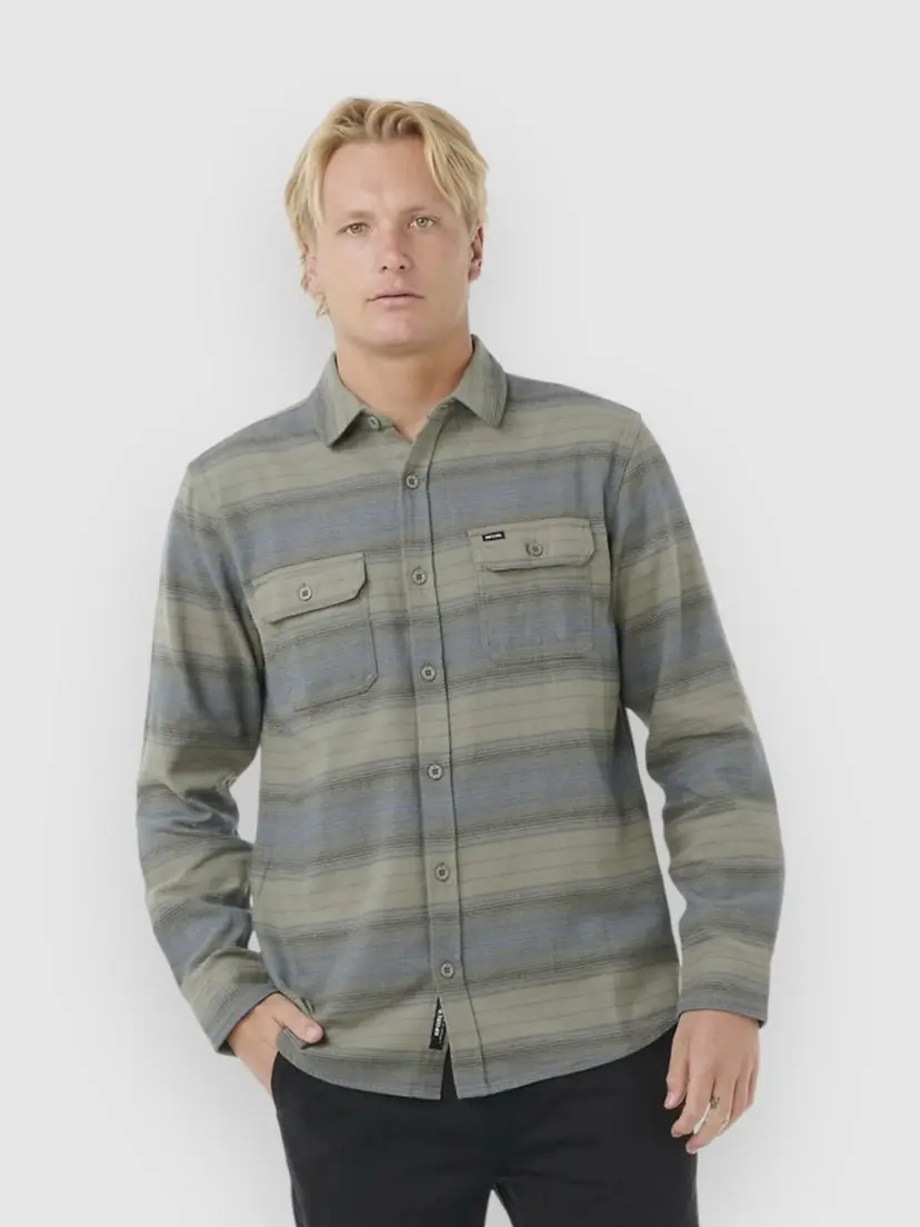 Rip Curl Rip Curl Line Up Flannel Skjorte grønn