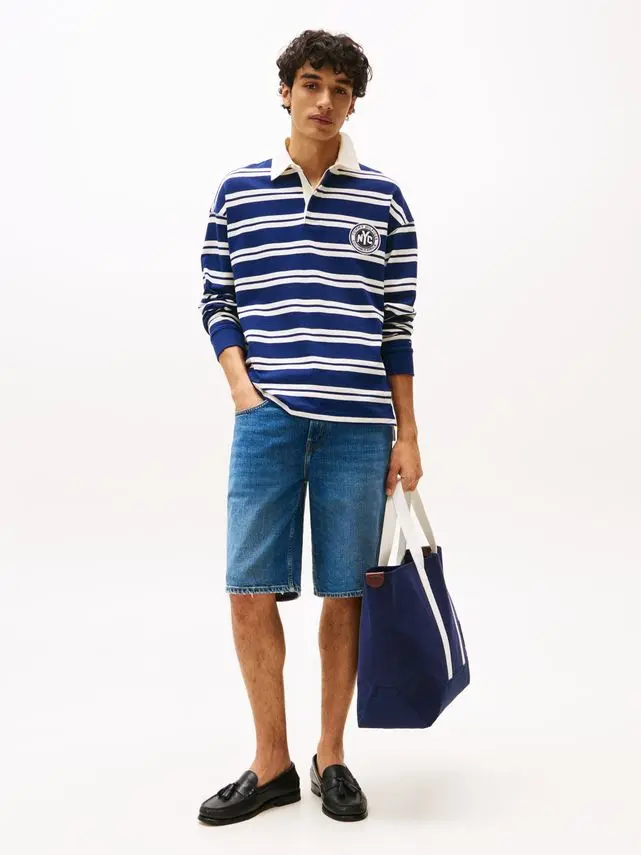 Tommy Hilfiger BROOKLYN SHORT STR VISTA BLUE