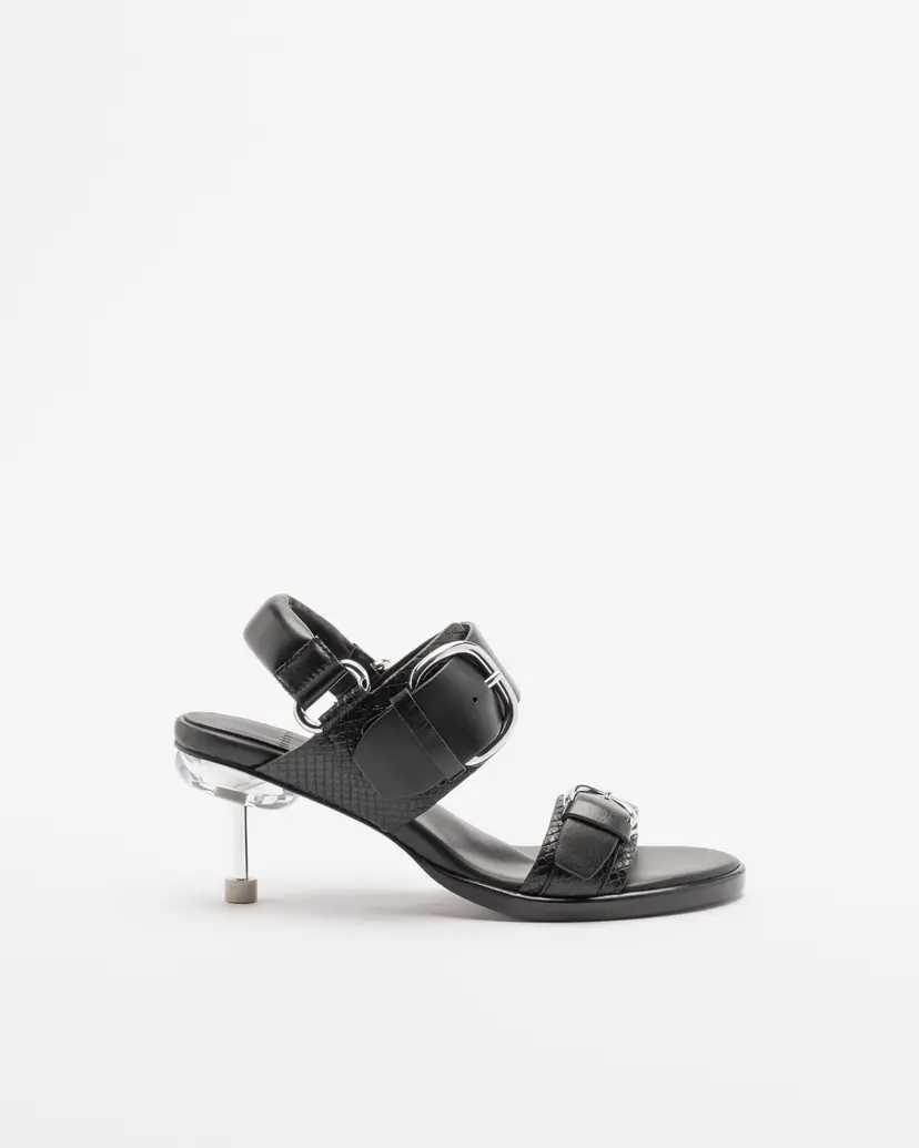 4ccccees 4ccccees OSHA LINE MID Black Sandals