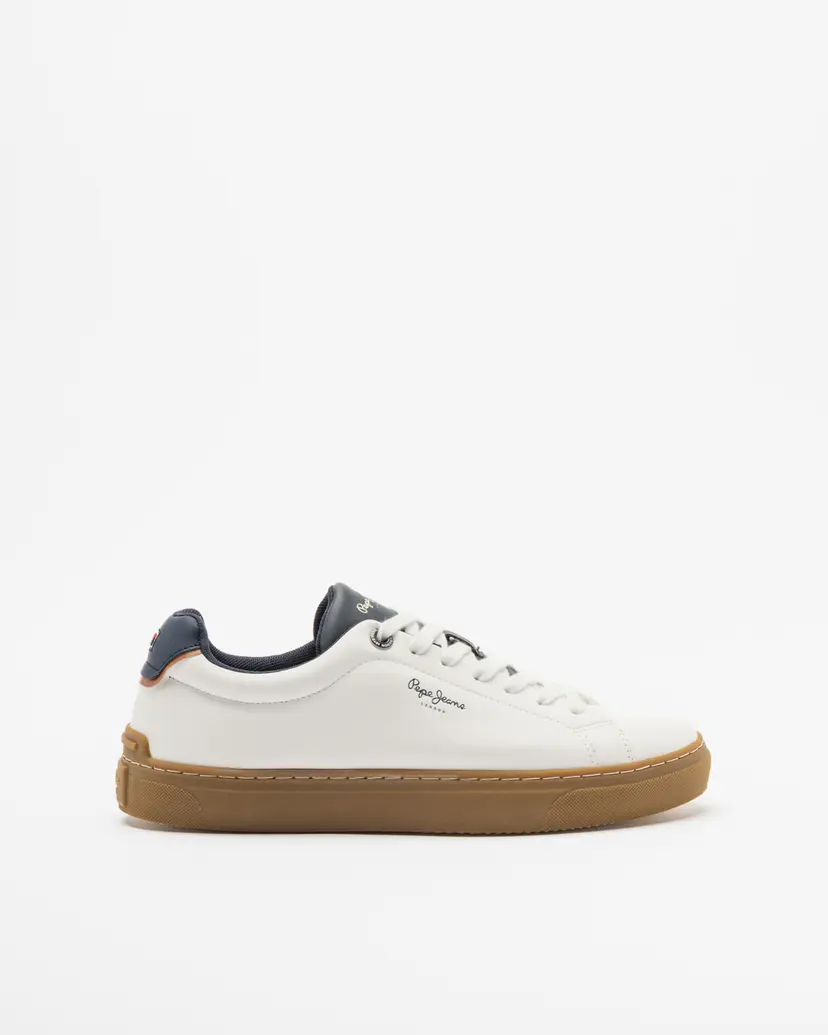 Pepe Jeans London Pepe Jeans London Camden Log White White sneakers