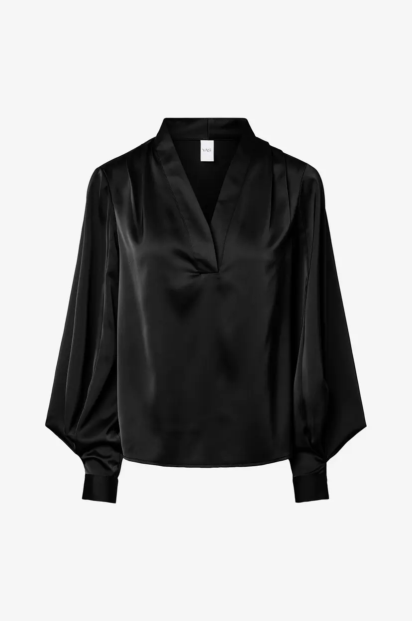 Y.A.S Bluse Yaspella Ls Top S. - Svart