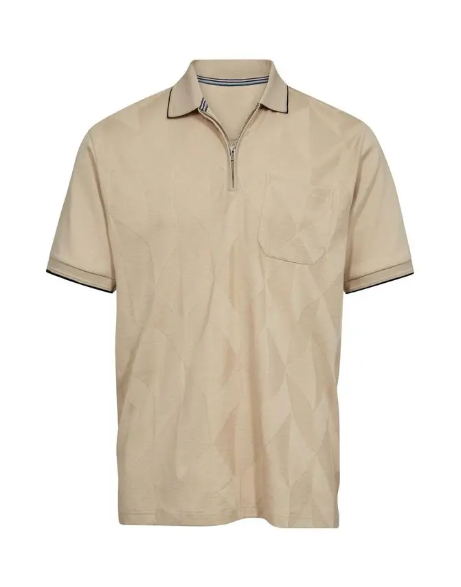 Black Blue Mens polo regular fit