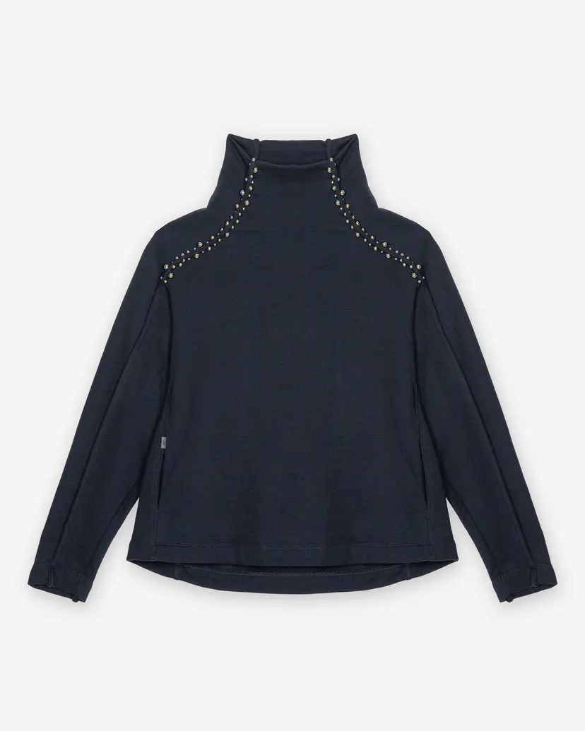 Jijil Jijil JPI25FP060 Blue Sweatshirt
