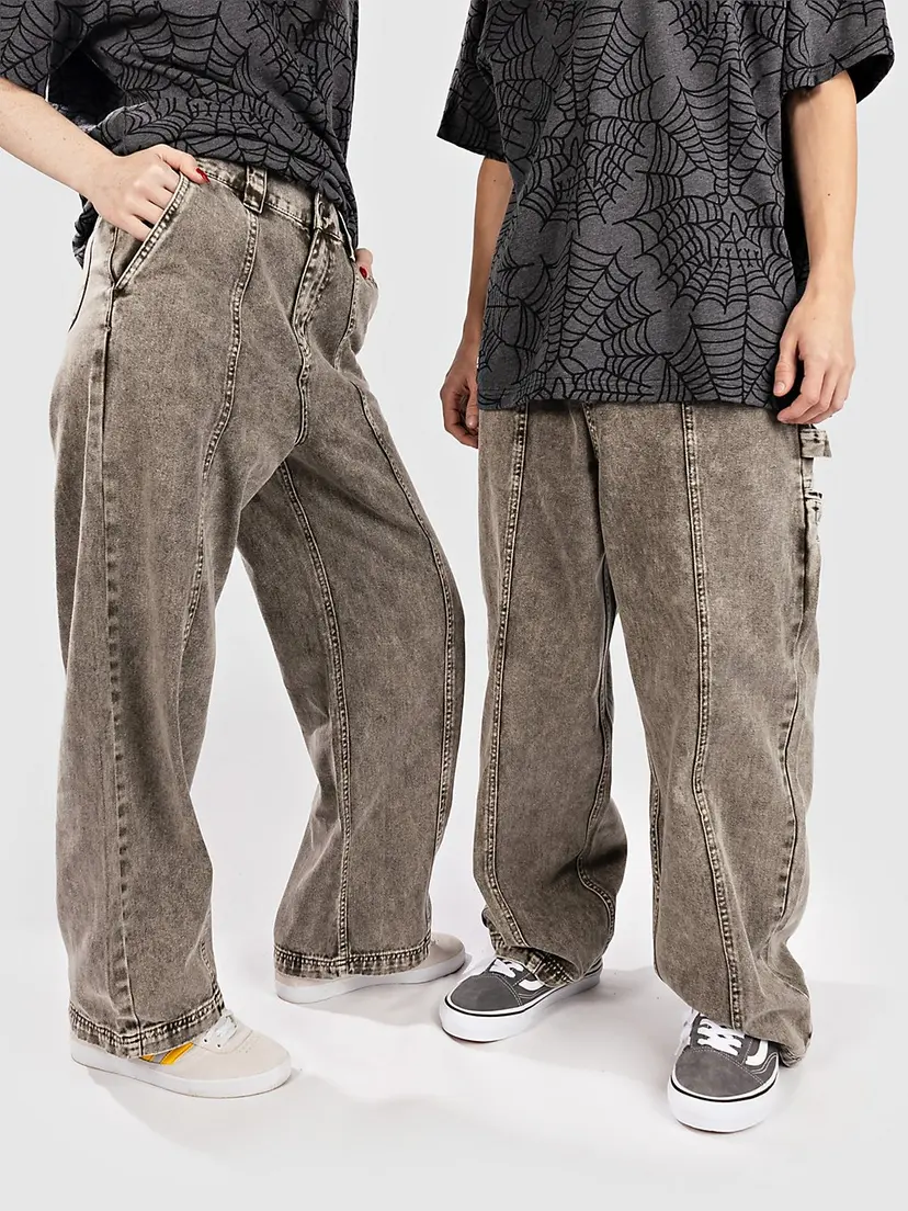 Poetic Collective Poetic Collective Split Jeans grå