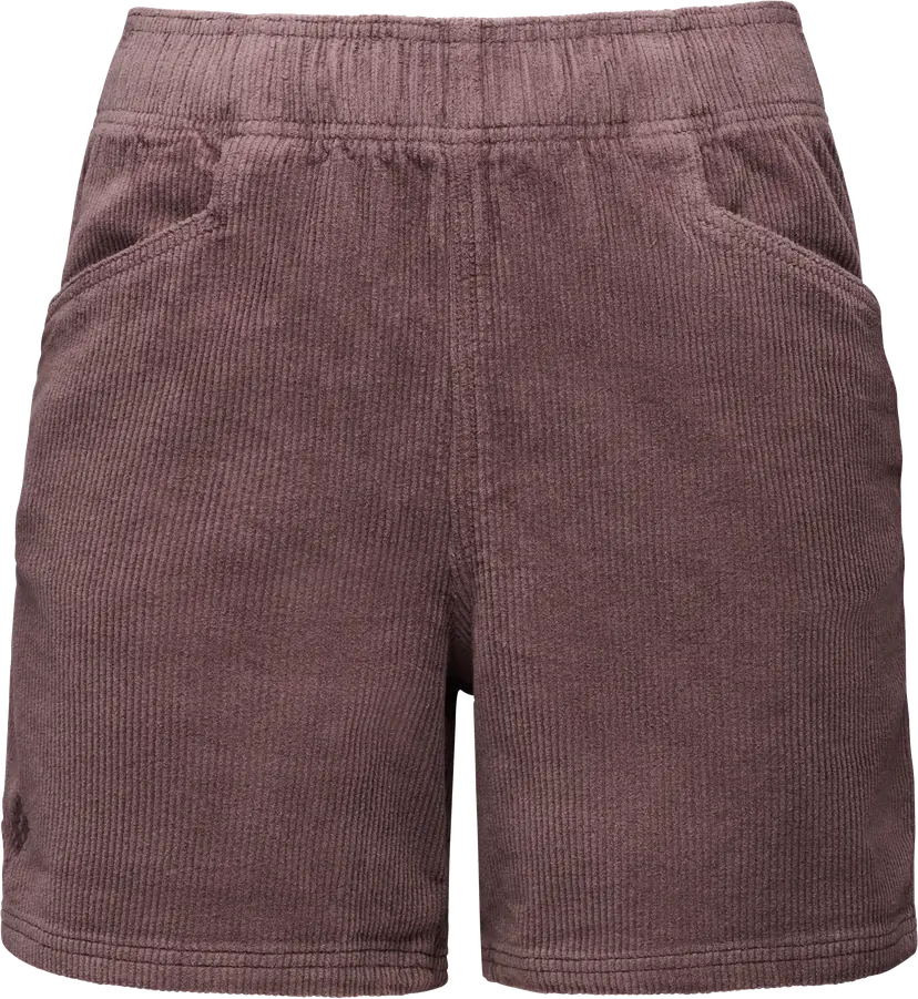 Black Diamond Black Diamond Women's Dirtbag Corduroy Shorts Dark Mauve