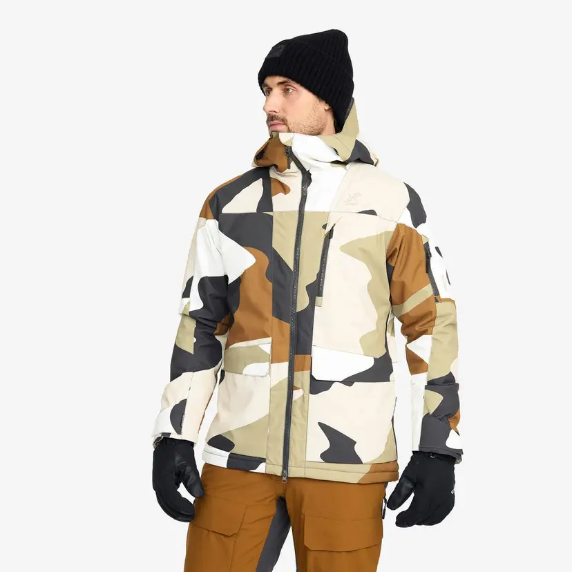 RevolutionRace AccXel Insulated 2L Ski Jacket Herre Anthracite/Rubber