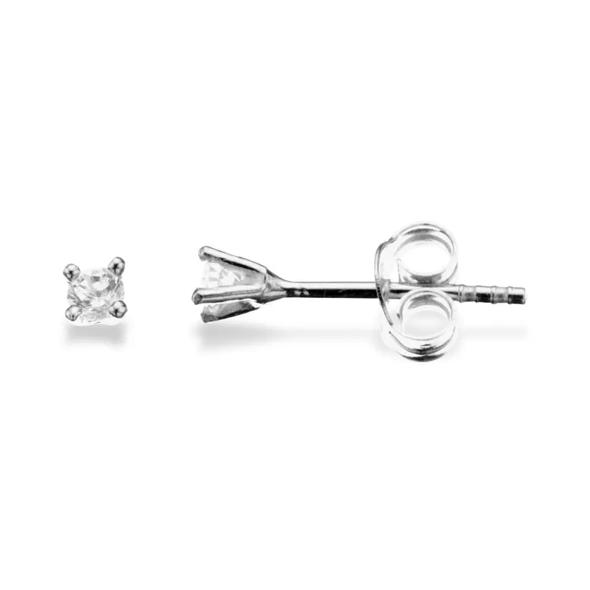 Scrouples Scrouples - Sølv ørestik med 2,50 mm zirkonia - 17162