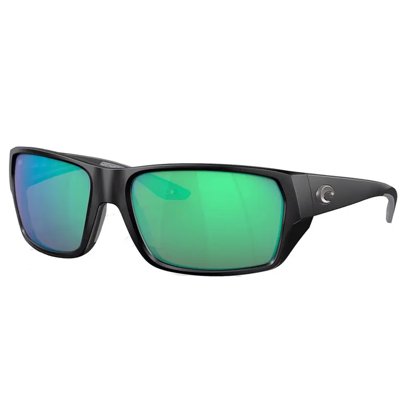 Costa Costa Tailfin Matte Black Green Mirror 580G