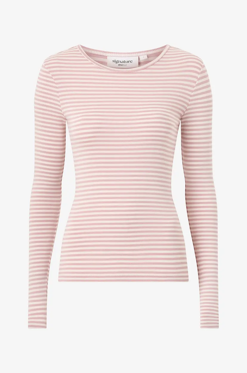 Gina Tricot Topp Tight Fit Long Sleeve Top - Flerfarget
