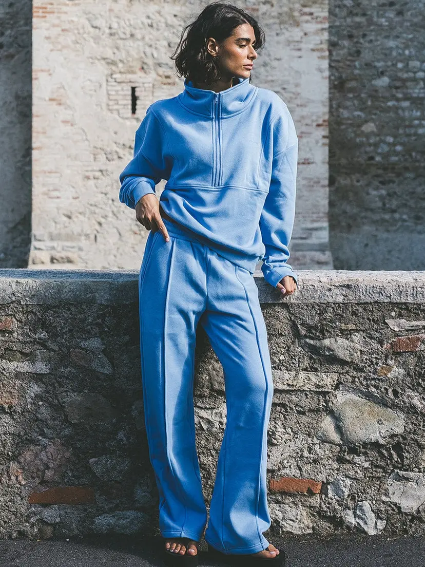 Balion Celeste Wide Leg Pant Azure Blue