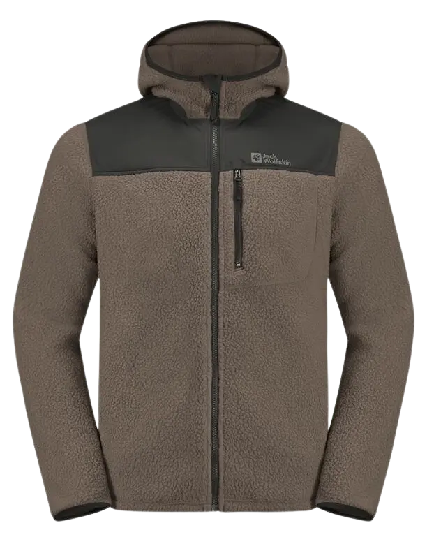 Jack Wolfskin Jack Wolfskin Kammweg Pile FZ M's Cold Coffee