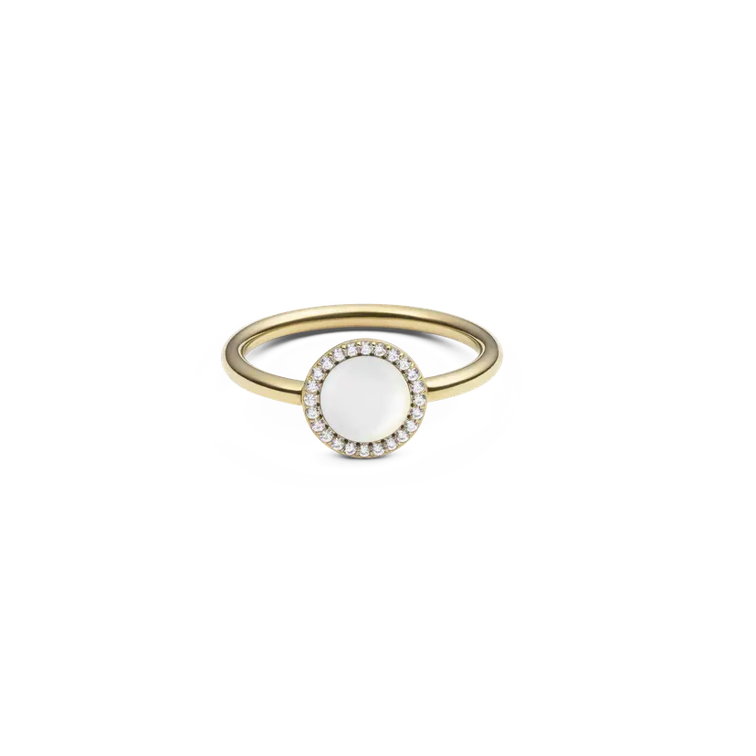 Daniel Wellington Gold Ring Audrey Mother Of Pearl | DW