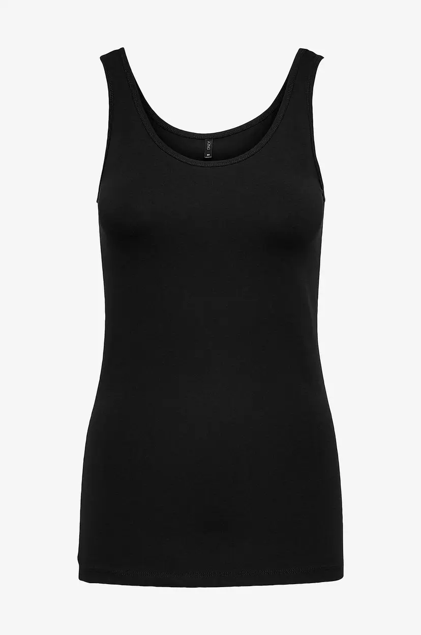 ONLY Singlet onlLive Love S/L Tank ToP - Svart